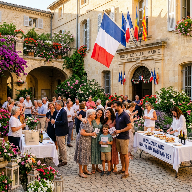Accueil des nouveaux arrivants à la mairie