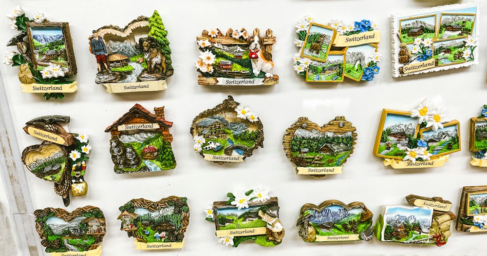 Magnet frigo « Vue mer »