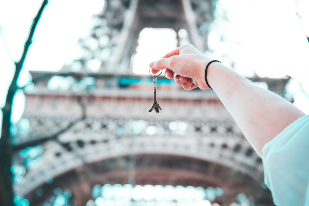 Porte-clés émaillé local
